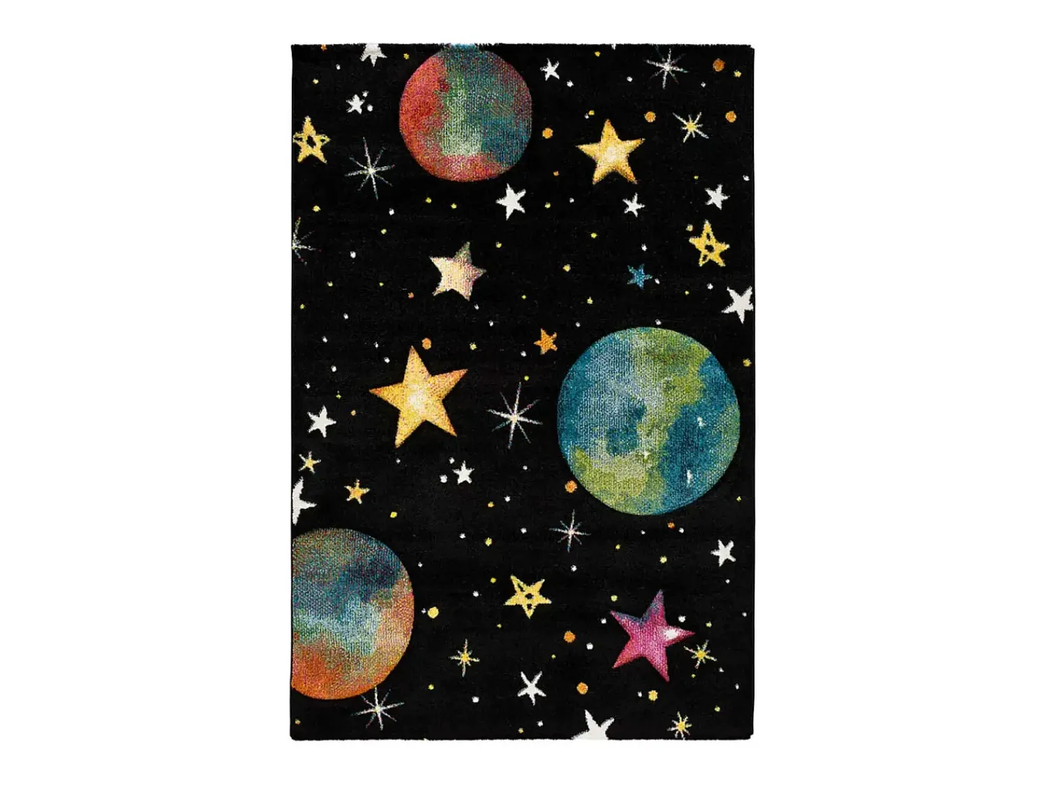 Alfombra Infantil^Alfombra interior - infantil - - 120 x 170 cm - TOYS Negro