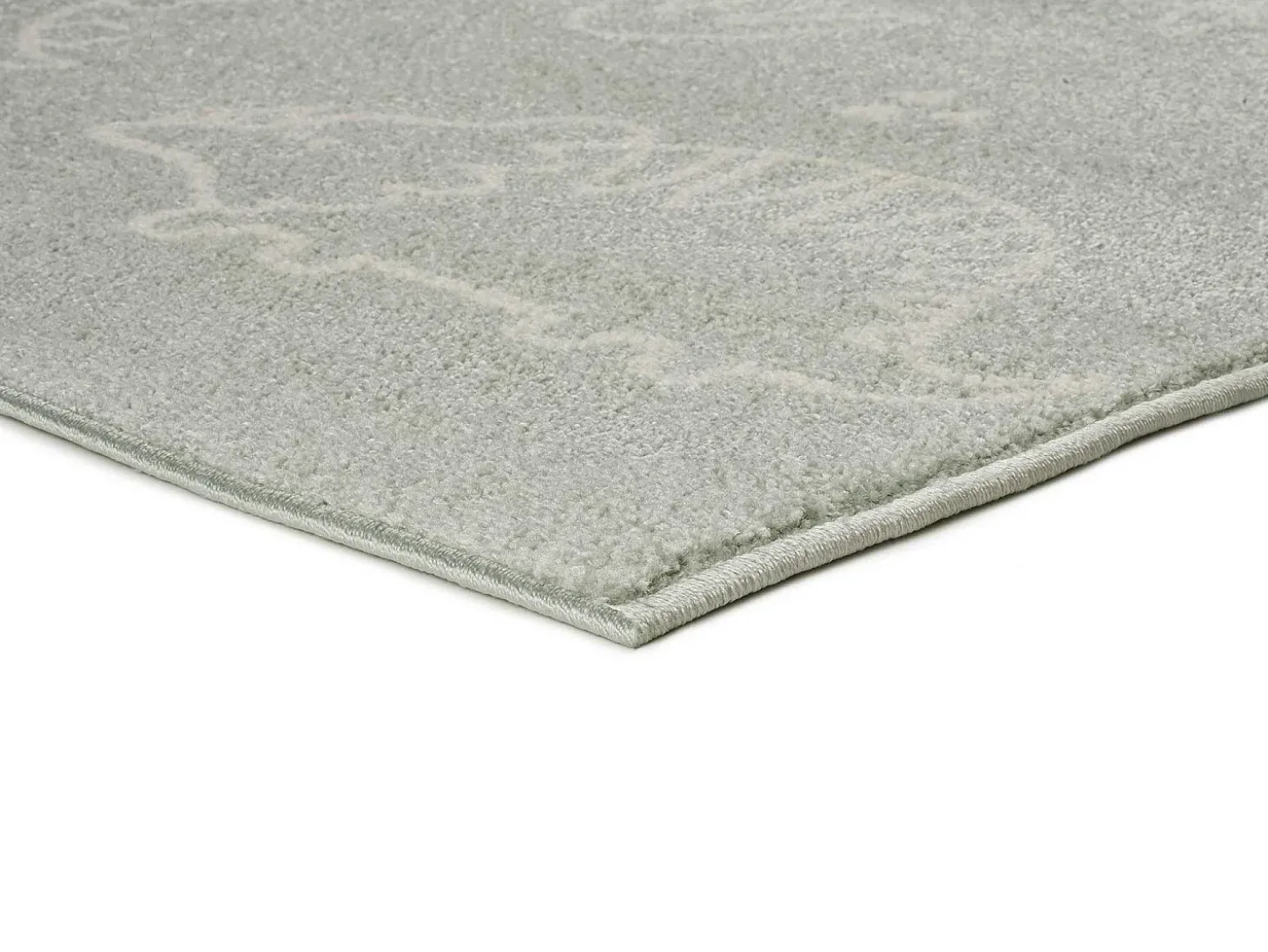 Alfombra interior - infantil dinosaurios - verde - 120 x 170 cm - BEATS