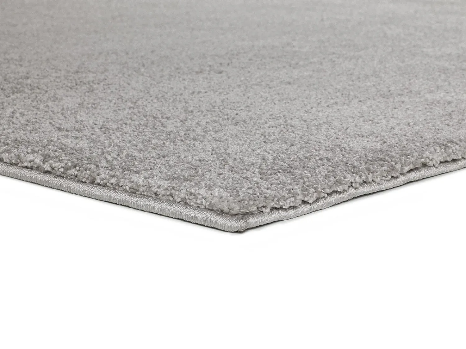 Alfombra De Salón^Alfombra interior - liso - plata - 120 x 170 cm - MONTANA Plateado