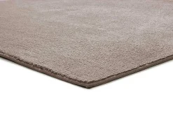 Best Alfombra interior - liso - visón - 60 x 100 cm - CORALINE Topo