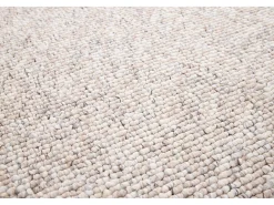 Alfombra De Salón^Alfombra interior - liso - crema - 120 x 170 cm - PETRA Beige
