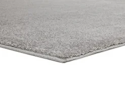 Alfombra interior - liso - plata - 140 x 200 cm - MONTANA