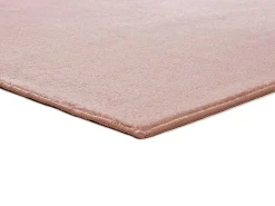 Alfombra interior - liso - rosa - 80 x 150 cm - CORALINE