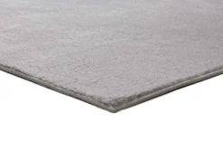 Alfombra interior - liso - plata - 60 x 100 cm - CORALINE