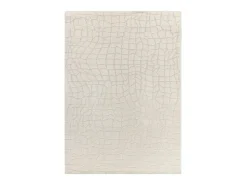 Alfombra De Salón^Alfombra interior - moderno con relieve - plata - 160 x 230 cm - BARESA Plateado