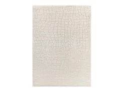 Alfombra De Salón^Alfombra interior - moderno con relieve - plata - 80 x 150 cm - BARESA Plateado