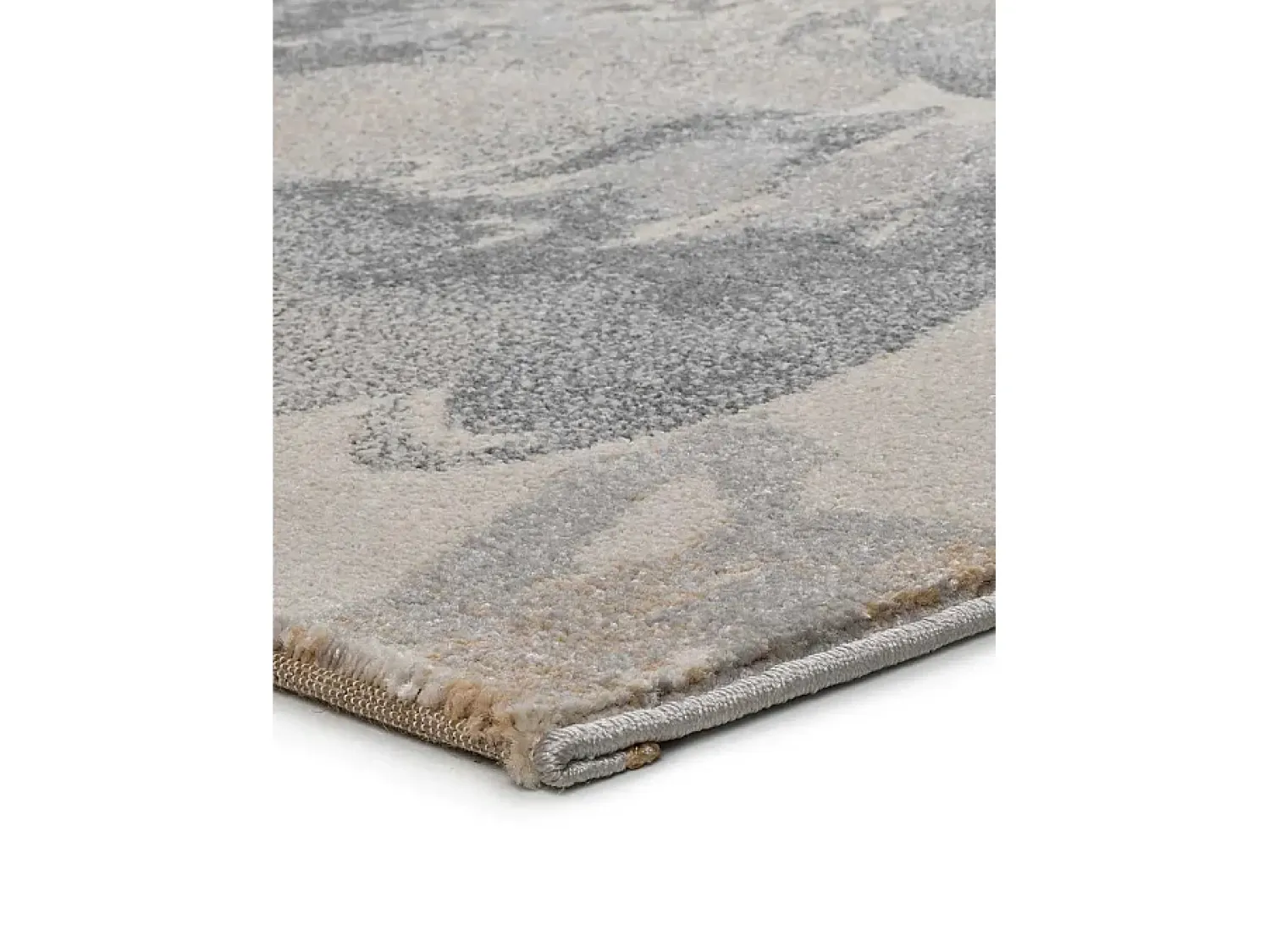 Hot Alfombra interior - motivos florales - - 160 x 230 cm - FLORES SUNSET Gris / Beige