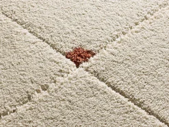 Alfombra interior - shaggy geométrico - caldera - 60 x 120 cm - BRENDA