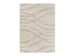 Alfombra De Salón^Alfombra interior - shaggy escandinavo - plata - 133 x 190 cm - HELIA Plateado