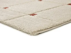 Hot Alfombra interior - shaggy geométrico - caldera - 160 x 230 cm - BRENDA Cobrizo