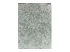 Alfombra De Salón|Alfombra Infantil^Alfombra interior - shaggy liso - plata - 60 x 110 cm - ROMA Plateado