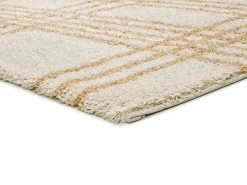 Alfombra De Salón^Alfombra interior - shaggy nórdico - - 60 x 120 cm - HELIA Beige