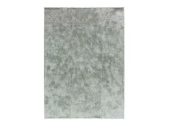 Alfombra interior - shaggy liso - plata - 140 x 200 cm - ROMA