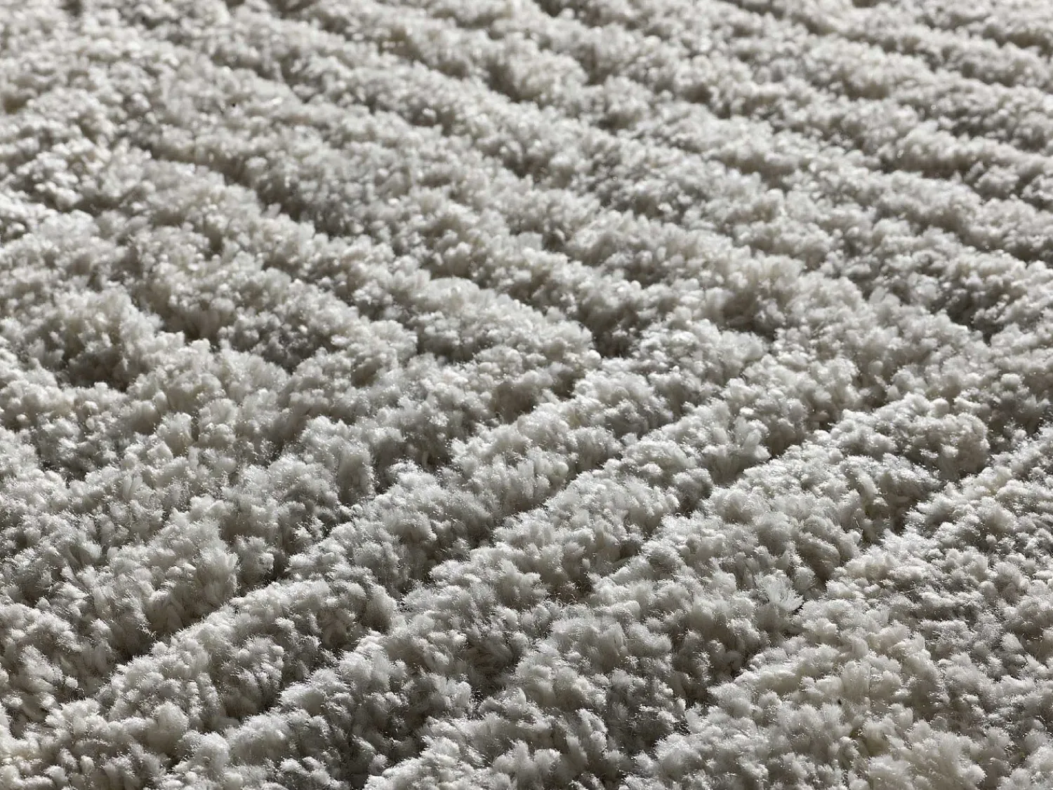 Alfombra De Salón^Alfombra interior - shaggy - plata - 200 x 290 cm - ATESA Plateado