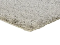 Alfombra De Salón^Alfombra interior - shaggy - plata - 60 x 120 cm - ATESA Plateado