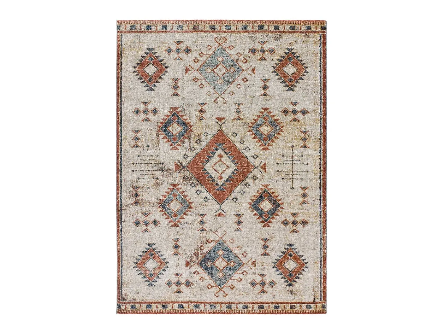 Best Alfombra interior - étnico - caldera - 80 x 150 cm - PARMA Cobrizo