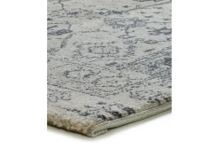 Alfombra interior - vintage - azul - 80 x 200 cm - SIROCO