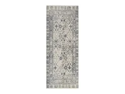 Alfombra interior - vintage - azul - 80 x 200 cm - SIROCO