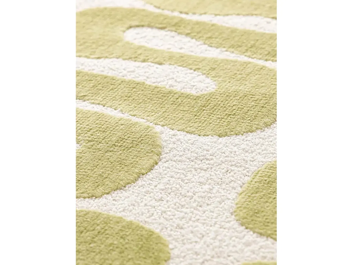Alfombra interior - moderno - verde - 160 x 230 cm - FLASHY