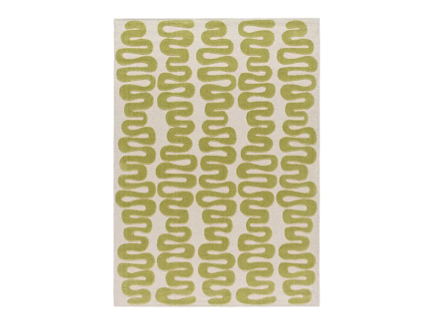 Alfombra interior - moderno - verde - 160 x 230 cm - FLASHY