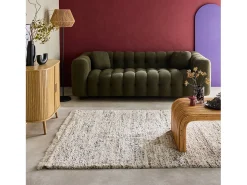 Best Sweeek Alfombra interior con patrón moteado Crema