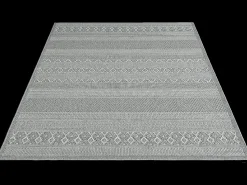 the carpet Alfombra interior exterior moderna - Gris - 160 x 220 cm - CALGARY Multicolor
