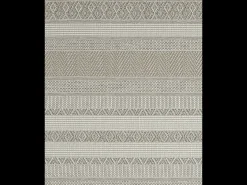 Alfombra interior exterior moderna - Beige - 160 x 160 cm - CALGARY