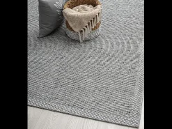 Alfombra interior exterior diseño - Gris - 140 x 200 cm - CALGARY