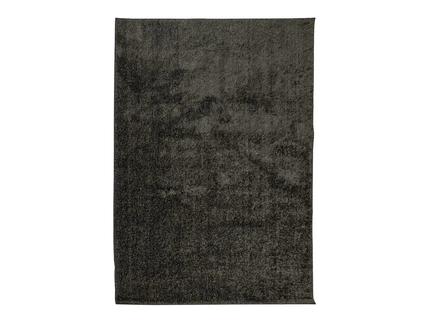 New Alfombra ISTAN de pelo largo, aspecto antracita brillante, 120x170 cm Gris