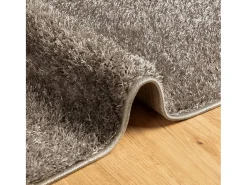 Hot Alfombra ISTAN de pelo largo, aspecto brillante, 140x200 cm Gris