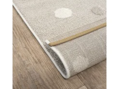 the carpet Alfombra De Salón|Alfombra Infantil^Alfombra Jungle Kids Habitación Infantil 3D Resistente - - 120x170 cm Beige