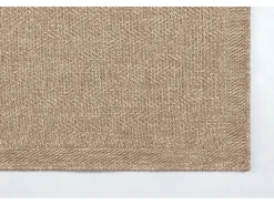 the carpet Alfombra De Exterior|Alfombra Redonda^Alfombra Kansas Exterior Interior Aspecto Yute básico Resistente intemperie - Naturaleza - 120 cm, redondo Color natural claro