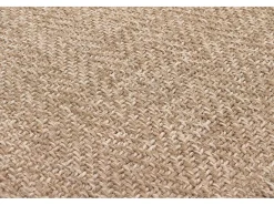 Alfombra Kansas Exterior Interior Aspecto Yute básico Resistente intemperie - Naturaleza - 200 x 290 cm