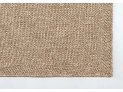 Alfombra Kansas Exterior Interior Aspecto Yute básico Resistente intemperie - Naturaleza - 80 x 150 cm