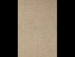 the carpet Alfombra Kansas Exterior Interior Aspecto Yute Resistente intemperie - Naturaleza - 140 x 200 cm Color natural claro