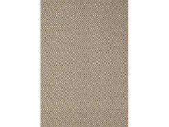 Clearance the carpet Alfombra Kansas Exterior Interior Aspecto Yute Resistente Diamante Intemperie - Naturaleza - 140 x 200 cm Color natural claro