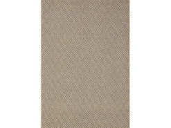 Alfombra Kansas Exterior Interior Aspecto Yute Resistente Diamante Intemperie - Naturaleza - 120 x 170 cm