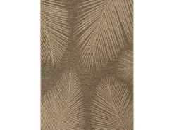 the carpet Alfombra Kansas Exterior Interior Aspecto Yute Palma Resistente intemperie - Naturaleza - 200 x 290 cm Color natural claro