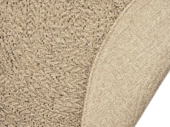 the carpet Alfombra De Exterior|Alfombra Redonda^Alfombra Kansas Exterior Interior Aspecto Yute Resistente intemperie - Naturaleza - 80 cm, redondo Color natural claro