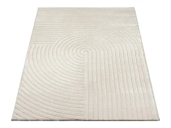 the carpet Alfombra De Salón^Alfombra Knight 3D Brillante Moderno, , 200 x 290 cm Beige