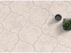 the carpet Alfombra De Salón^Alfombra Knight 3D Brillante Marroquí Diseño, , 240 x 340 cm Beige