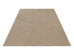 Hot the carpet Alfombra Kos exterior moderna, Naturaleza, 120 x 160 cm Beige