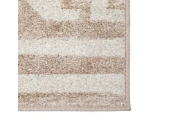 Felpudo^Alfombra Koy rayas /marrón 100x150 cm Beige