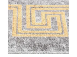 Sale Clicnbuy Alfombra lavable antideslizante 80x150 cm Gris