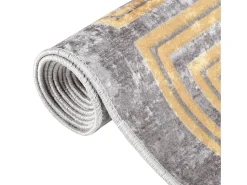 Sale Clicnbuy Alfombra lavable antideslizante 190x300 cm Gris