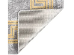 Sale Clicnbuy Alfombra lavable antideslizante 190x300 cm Gris