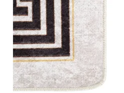 Online Clicnbuy Alfombra lavable antideslizante claro 120x180 cm Beige