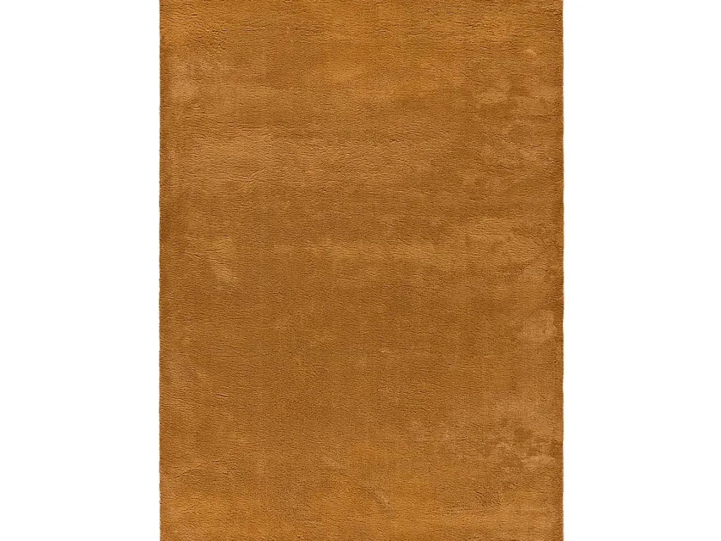 Alfombra lavable antideslizante - liso - cobre - 140 x 200 cm - LOFT