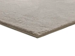 Alfombra lavable antideslizante - liso - piedra - 60 x 120 cm - LOFT
