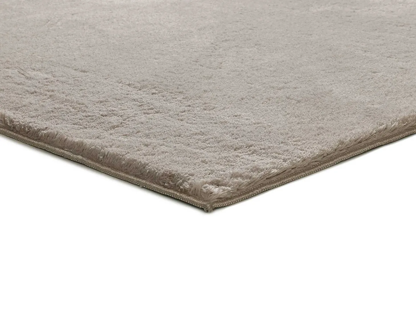 Alfombra lavable antideslizante - liso - piedra - 60 x 120 cm - LOFT